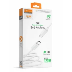 Lucatech LK-208 Type-C to Type-C 3a 60w Pd Şarj Kablosu